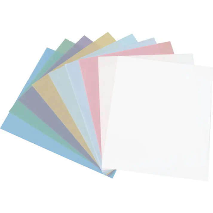 【CAINZ-DASH】トラスコ中山 1/4カットラッピングフィルムシート115mm×140mm 10枚 TLFC-8000【別送品】