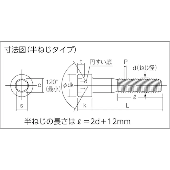 【CAINZ-DASH】トラスコ中山 六角穴付ボルト 三価白 半ネジ M10×45 4本入 /キャップボルト(CAP) B730-1045【別送品】