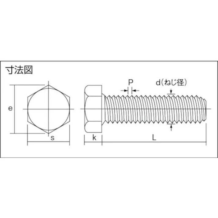 【CAINZ-DASH】トラスコ中山 六角ボルト 三価白 全ネジ M8×70 5本入 B722-0870【別送品】
