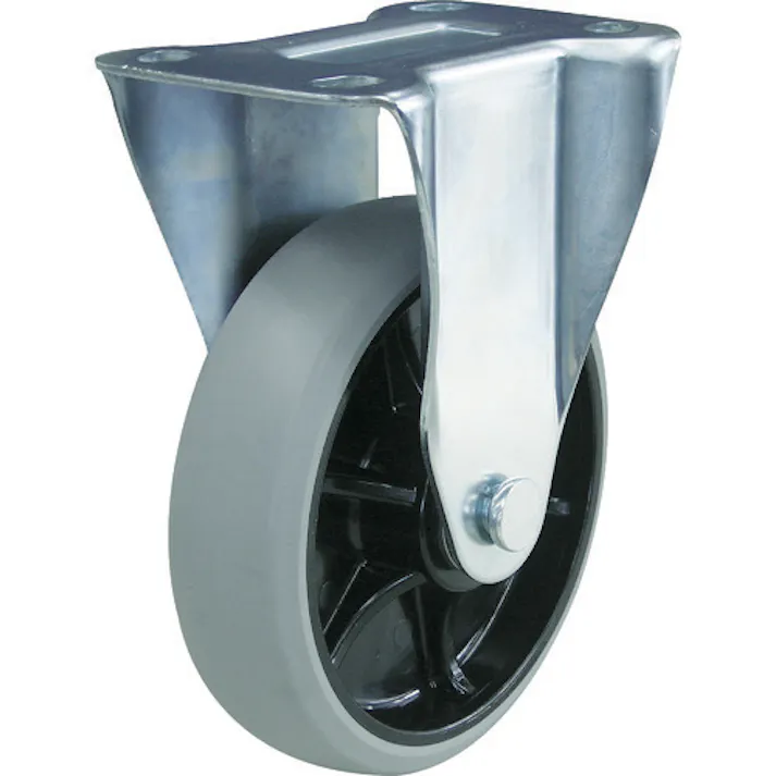 【CAINZ-DASH】トラスコ中山 キャスター TYSシリーズ 固定 ウレタン車150mm TYSUK-150【別送品】