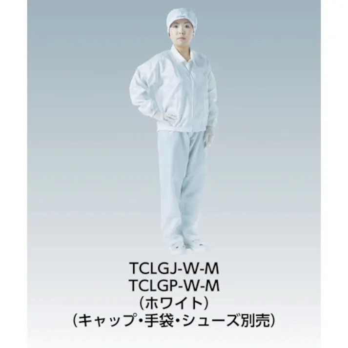 【CAINZ-DASH】トラスコ中山 制電糸グリッド仕様ジャケット(衿付) ブルー LL TCLGJ-B-LL【別送品】