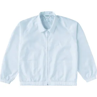 【CAINZ-DASH】トラスコ中山 制電糸グリッド仕様ジャケット(衿付) ホワイト 3L TCLGJ-W-3L【別送品】