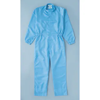 【CAINZ-DASH】トラスコ中山 制電糸グリッド仕様フード無つなぎ服 ブルー M TCOG-B-M【別送品】