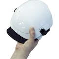 【CAINZ-DASH】トラスコ中山 防災用セーフティ帽子　キャメット　ホワイト TSCM-W【別送品】