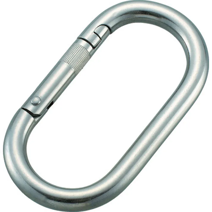 【CAINZ-DASH】トラスコ中山 ステンレス カラビナ(環なし) 10mm TKB-1【別送品】