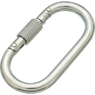 【CAINZ-DASH】トラスコ中山 ステンレス カラビナ(環付) 10mm TKB-2【別送品】