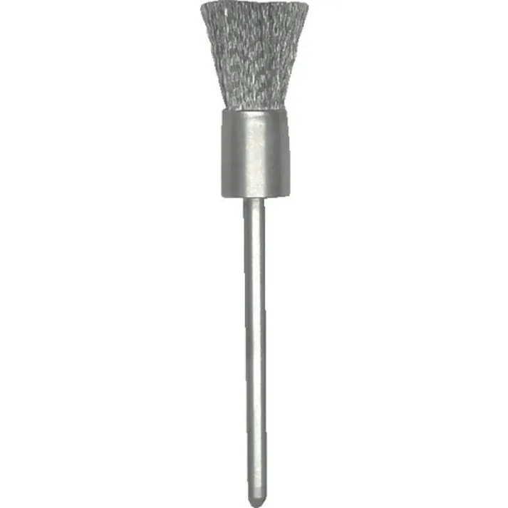 【CAINZ-DASH】トラスコ中山 エンド型ブラシ ステンレス 線0.08X筒径Φ8X軸Φ3 83E-14【別送品】