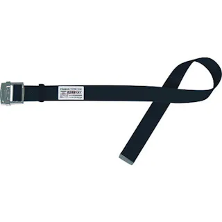 【CAINZ-DASH】トラスコ中山 胴ベルト用替ベルト 幅50mmX長さ1400mm ブラック TSB-L90A-L-BK【別送品】
