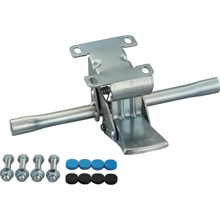 【CAINZ-DASH】トラスコ中山 MKP樹脂製運搬車エアーキャスター付用ブレーキ 100番用 MKP-100ACS【別送品】