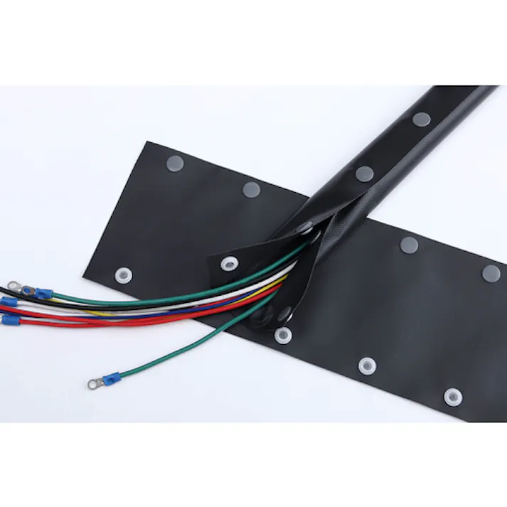 【CAINZ-DASH】トラスコ中山 配線保護結束チューブ ホックタイプ 50Φ5m OTB-50-5-R2【別送品】