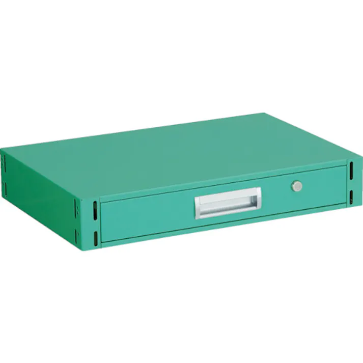 【CAINZ-DASH】トラスコ中山 ツールワゴン イーグル バーディワゴン用 引出1段 750×500 ヤンググリーン EGW-75V-YG【別送品】