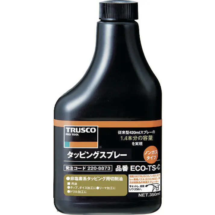 【CAINZ-DASH】トラスコ中山 αタッピングノンガスタイプ 難削材用替えボトル 350ml ECO-TS-C【別送品】