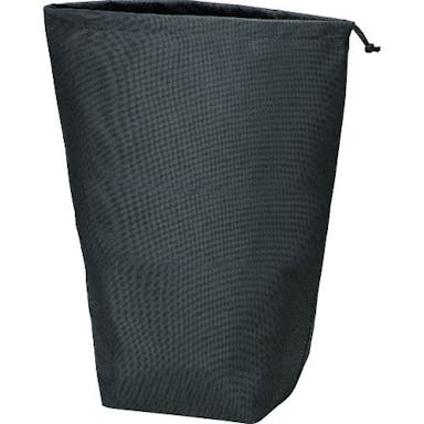 【CAINZ-DASH】不織布巾着袋　黒　５００Ｘ４２０Ｘ２２０ＭＭ　（１０枚入）【別送品】
