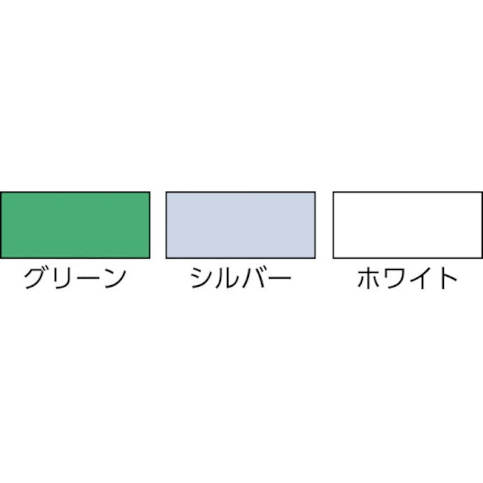 【CAINZ-DASH】トラスコ中山 補修用粘着テープ（テント倉庫用）９８ｃｍＸ１ｍ　ホワイト TTRA-1-W【別送品】