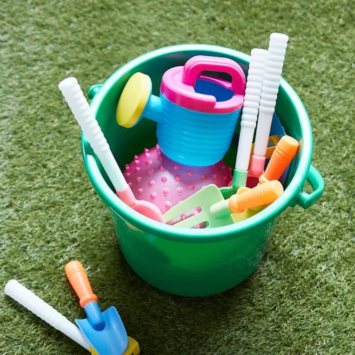 【CAINZ-DASH】トラスコ中山 PPカラーバケツ 10L 赤 TPPB-10-R【別送品】