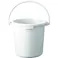 【CAINZ-DASH】トラスコ中山 PPカラーバケツ 22L 白 TPPB-22-W【別送品】