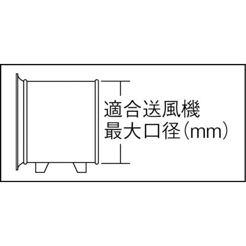 CAINZ-DASH】トラスコ中山 フレキシブルダクト ファスナー接続タイプ