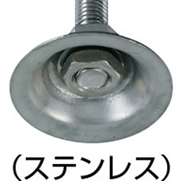 【CAINZ-DASH】トラスコ中山 アジャスターボルト 600kgfタイプ M16×130 ステンレス SUS-NA16X130【別送品】