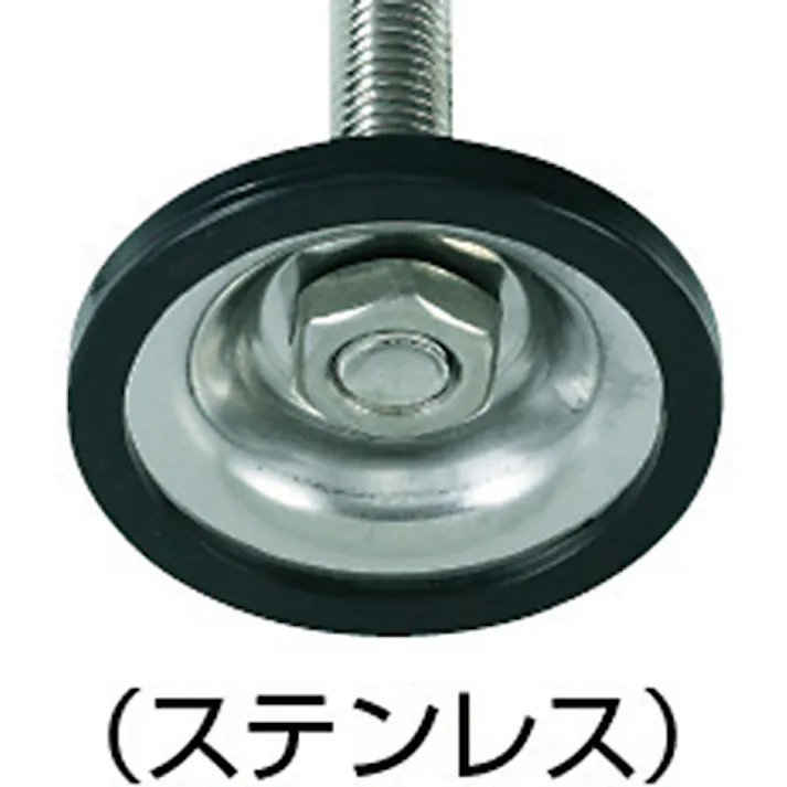 【CAINZ-DASH】トラスコ中山 アジャスターボルト 600kgfタイプ M16×150 ステンレス 台座部樹脂カバー付き SUS-NA-2-16X150【別送品】