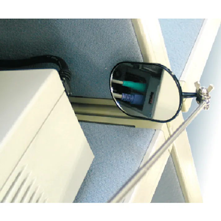 【CAINZ-DASH】トラスコ中山 アンテナ式点検鏡 丸型 60mm ロングタイプ TT-60ML【別送品】