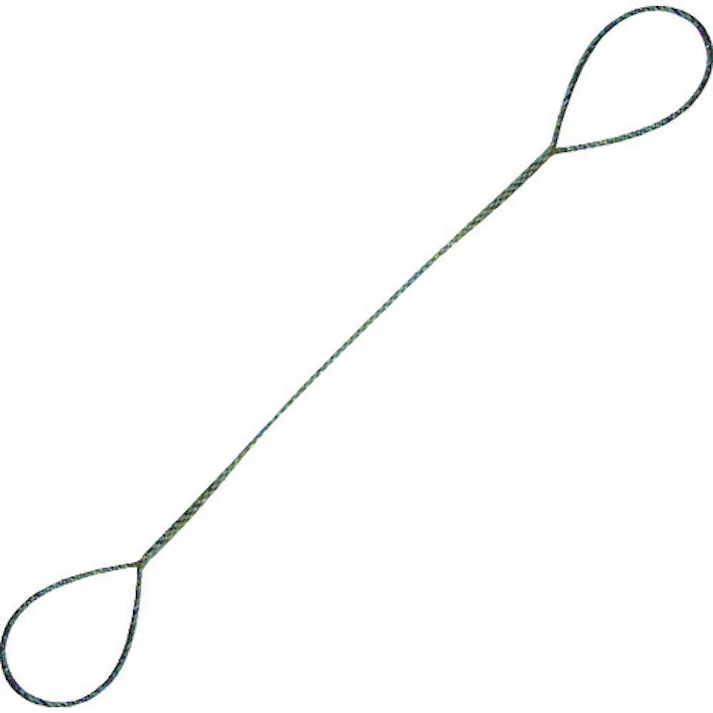 【CAINZ-DASH】トラスコ中山 玉掛けワイヤーロープ 段落し 6mmX1m TWD-6S1【別送品】