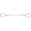 【CAINZ-DASH】トラスコ中山 玉掛けワイヤーロープ　段落し　８ｍｍＸ４ｍ TWD-8S4【別送品】