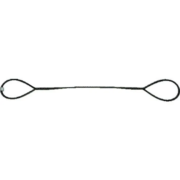 【CAINZ-DASH】トラスコ中山 玉掛けワイヤーロープ 段落し 10mmX1m TWD-10S1【別送品】