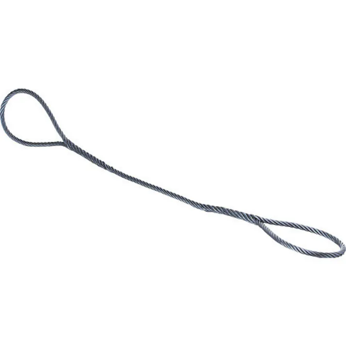 【CAINZ-DASH】トラスコ中山 玉掛けワイヤーロープ 段落し 10mmX1m TWD-10S1【別送品】