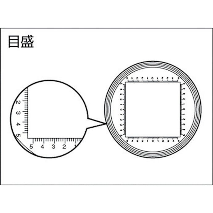 【CAINZ-DASH】トラスコ中山 スケールルーペ　目盛付　１５倍　Φ３５Ｘ３３ TL-SL15K【別送品】