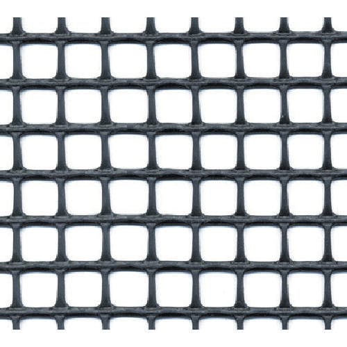 CAINZ-DASH】トラスコ中山 多目的樹脂ネット ブラック1mX20m 目