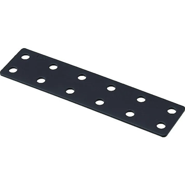 【CAINZ-DASH】トラスコ中山 ジョイントプレート 140mm クロ TKA-140B【別送品】