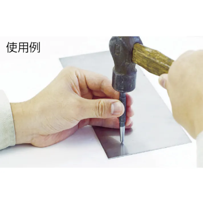 【CAINZ-DASH】トラスコ中山 超硬チップ付センターポンチ 全長M型100mm 直径Φ10 TCP-M【別送品】