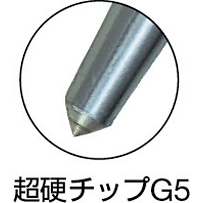 【CAINZ-DASH】トラスコ中山 超硬チップ付センターポンチ 全長L型110mm 直径Φ15 TCP-L【別送品】