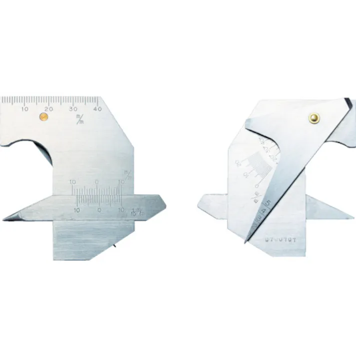 【CAINZ-DASH】トラスコ中山 溶接ゲージ 寸法測定精度±0.2 TWG-2【別送品】