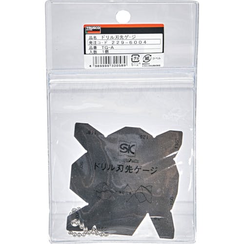 CAINZ-DASH】トラスコ中山 ドリル刃先ゲージ TG-A【別送品