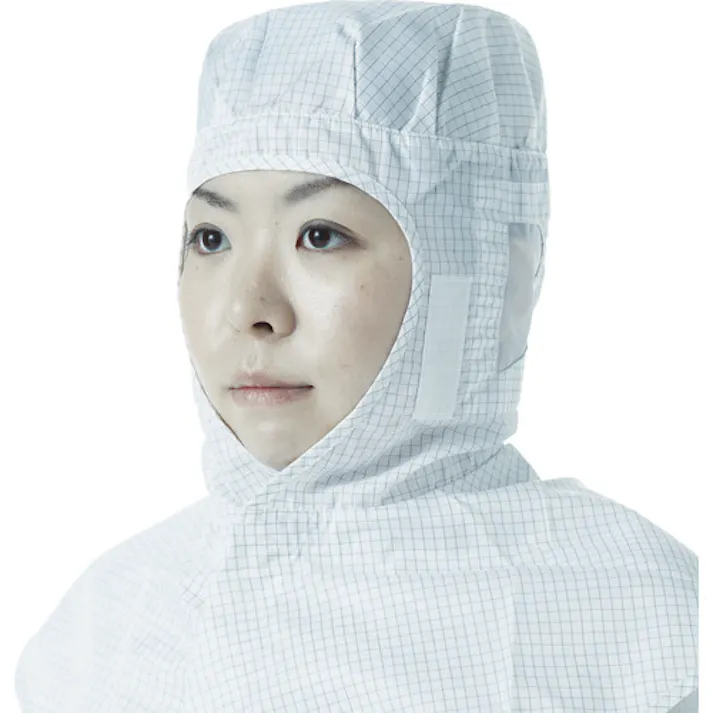 【CAINZ-DASH】トラスコ中山 制電子グリッド仕様フード ホワイト フリーサイズ TCGF-W【別送品】