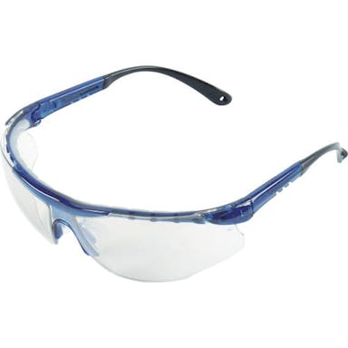 【CAINZ-DASH】トラスコ中山 二眼型セーフティグラス　（フィットタイプ）　ブルー TSG-9160B【別送品】
