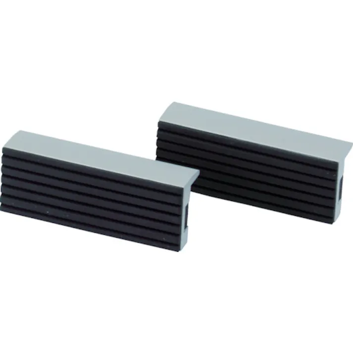 【CAINZ-DASH】トラスコ中山 アルミ製口金(ゴム表面) 75mm TVRK-75【別送品】