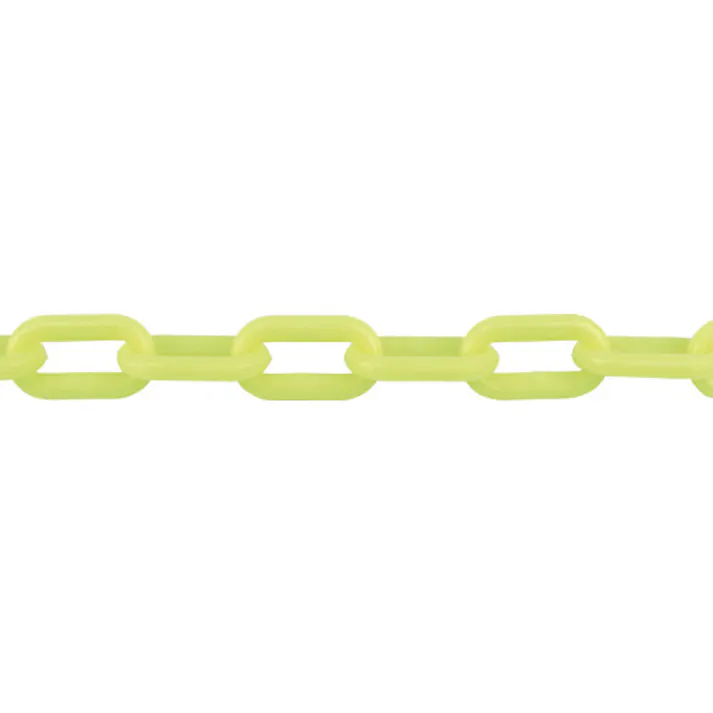 【CAINZ-DASH】トラスコ中山 プラチェーン 蛍光イエロー 6MMX2M TPCB6-2LY【別送品】