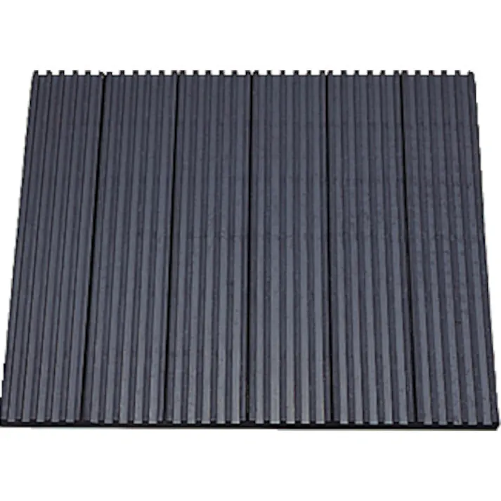 【CAINZ-DASH】トラスコ中山 防振パット 耐熱耐油性 シートタイプ 300×300 厚み10mm 合成ゴム OH-10CR【別送品】