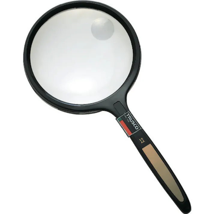 【CAINZ-DASH】トラスコ中山 二重焦点ルーペ レンズ径Φ75 倍率2倍/4倍 TL-DL75【別送品】