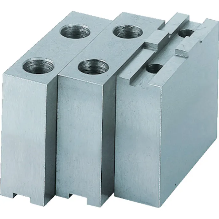 【CAINZ-DASH】トラスコ中山 生爪北川用 SK高爪用 チャック9インチ H60mm SK-9-60【別送品】