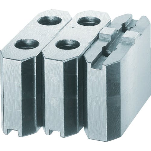 【CAINZ-DASH】トラスコ中山 生爪ソール用　標準型　チャック１０インチ　Ｈ９０ｍｍ MSE-10-90【別送品】