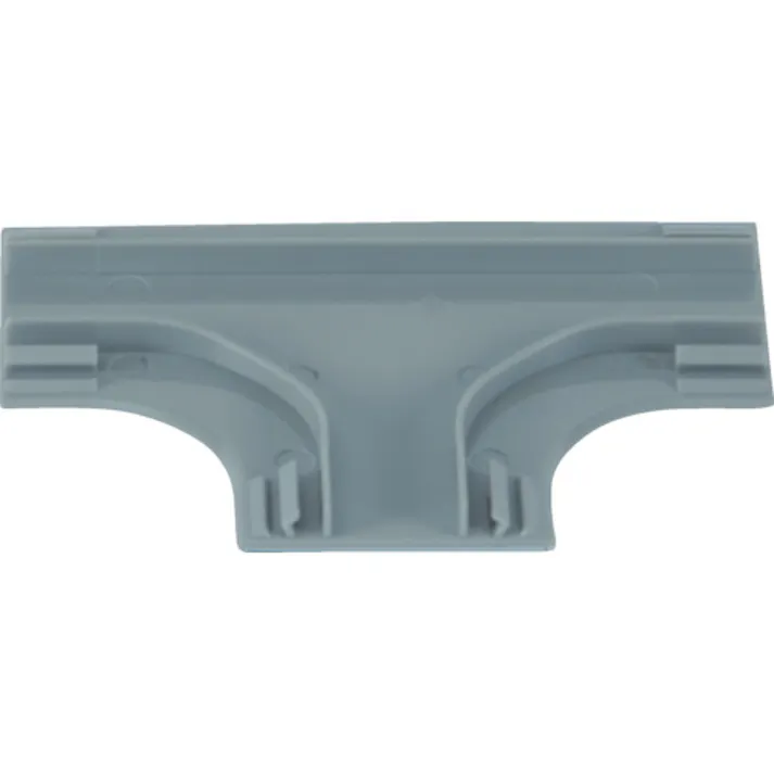 【CAINZ-DASH】トラスコ中山 配線カバーコネクターベース Tタイプ 幅60 TRB60T-GY【別送品】