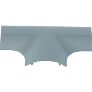 【CAINZ-DASH】トラスコ中山 配線カバーコネクターフタ Tタイプ 幅60 TRD60T-GY【別送品】