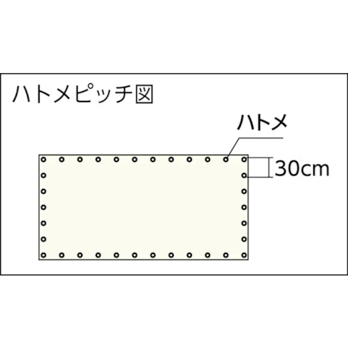 【CAINZ-DASH】トラスコ中山 ライトクリアメッシュシート 幅1.8mX長さ5.1m クリア LCM-1851-TM【別送品】
