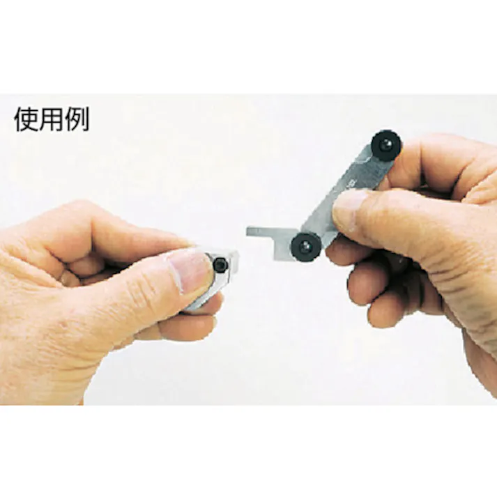 【CAINZ-DASH】トラスコ中山 C面測定ゲージ 測定範囲1.6~3.0mm 15枚組 C-163【別送品】