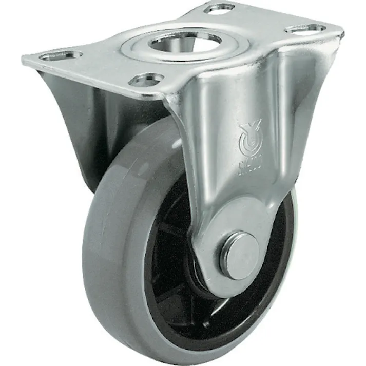 【CAINZ-DASH】トラスコ中山 グランカート用 固定キャスターφ100 ウレタン車 TYSK-100GU【別送品】