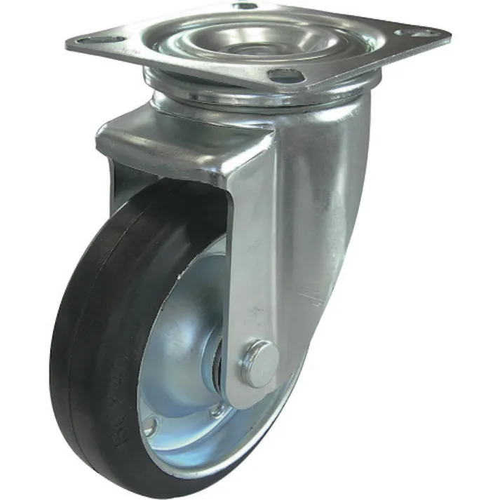 【CAINZ-DASH】トラスコ中山 グランカート用 自在キャスターφ130 導電性ゴム車 TYPMS-130WE【別送品】