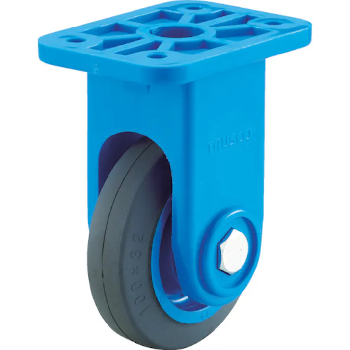 【CAINZ-DASH】トラスコ中山 グランカート用 固定省音キャスターφ100 ゴム車 TYBPK-100-G【別送品】